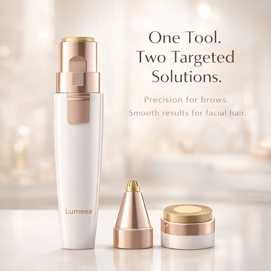 PureTrim™ 2-in-1 Facial Hair Remover