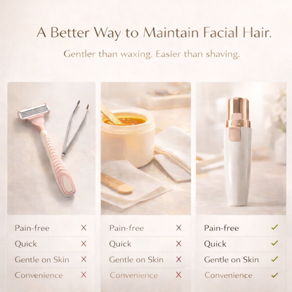PureTrim™ 2-in-1 Facial Hair Remover