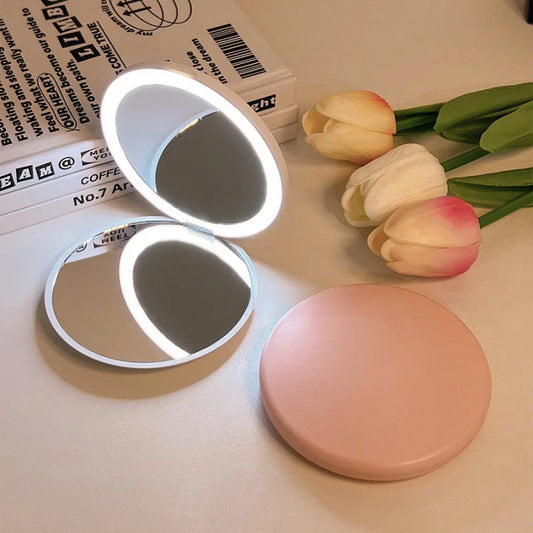Portable Lighted Makeup Mirror